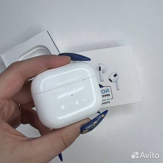 Наушники Apple AirPods 3-го поколения белые б/у