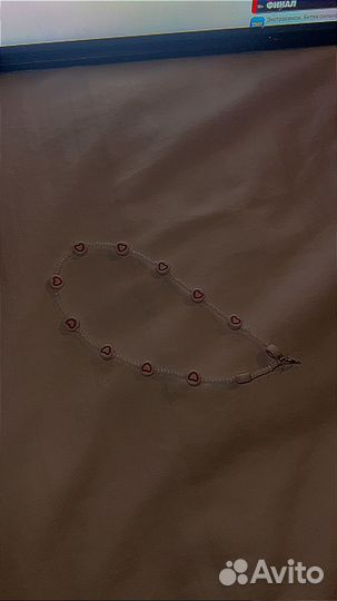 Брелок из бисера
