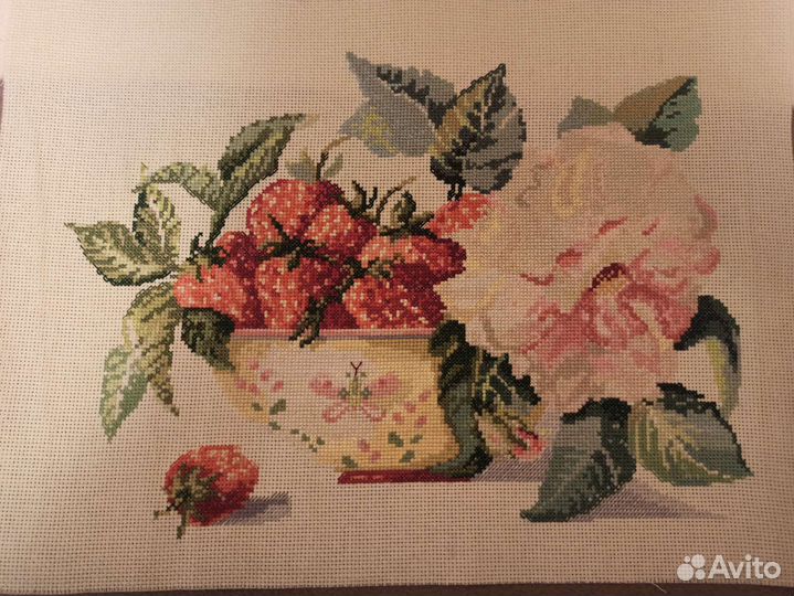 Остатки набора для вышивания крестом RTO