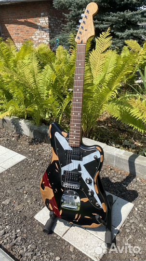 Электрогитара Fender Jazzmaster blacktop