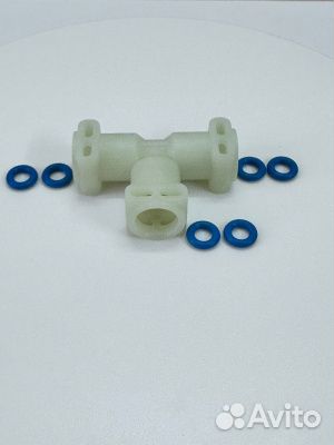 2 усиленных переходника Т образный кофемашин на те