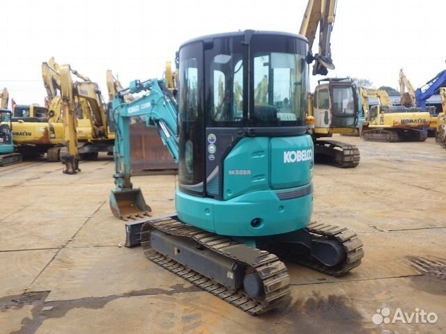 Мини-экскаватор Kobelco SK30SR-3, 2019