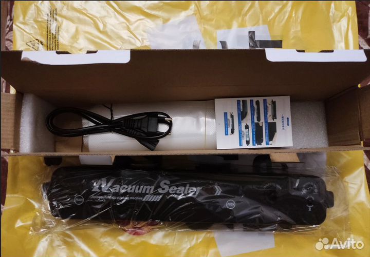 Вакуумный упаковщик Запайщик пакетов
