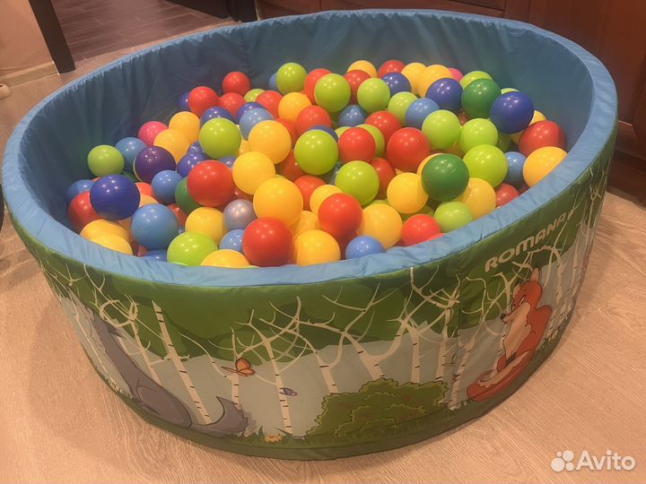 Сухой бассейн с шариками бу