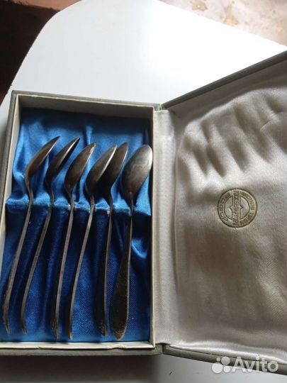 Ложки Кольчугин 3-д. мнц мельхиор