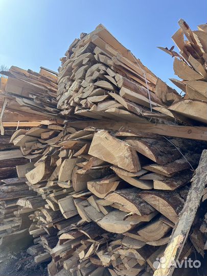 Дрова горбыль срезка