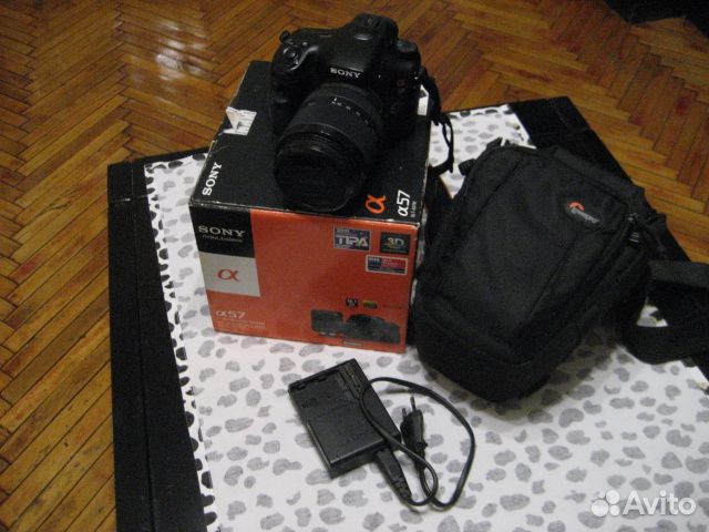 Фотоаппарат sony alpha SLT-A57M 18-135 SAM