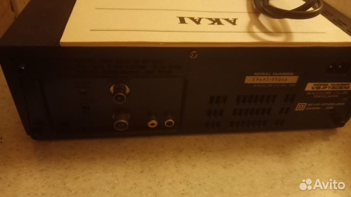Видеомагнитофон Akai vs-p150em.Обмен