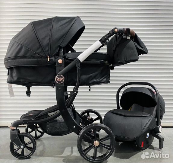 Коляска 3 в 1 Luxmom 608 новая