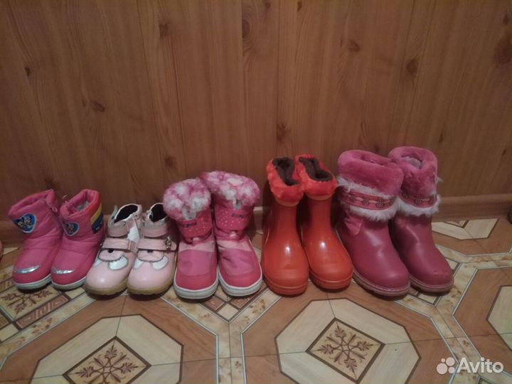 Ботинки, сапоги, обувь для девочки