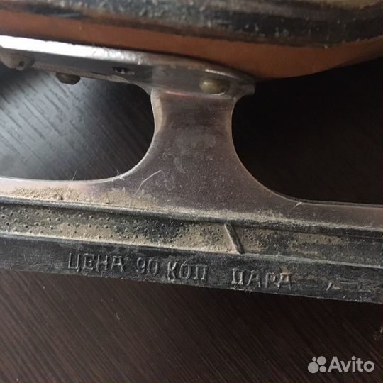 Коньки и лыжные ботинки СССР