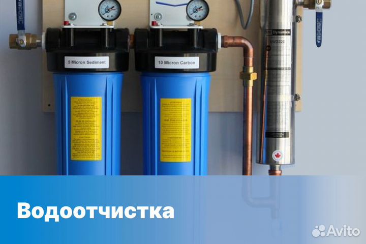 Очистка воды водоочистка