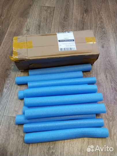 Защитные палки для батута из пенопласта