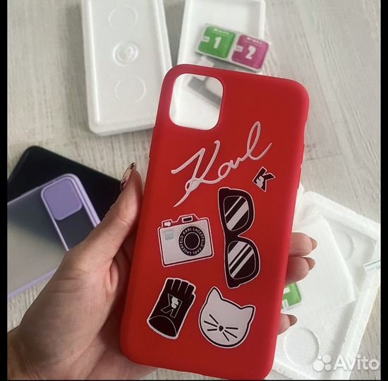 Новые чехлы и стекло на phone 11 pro max