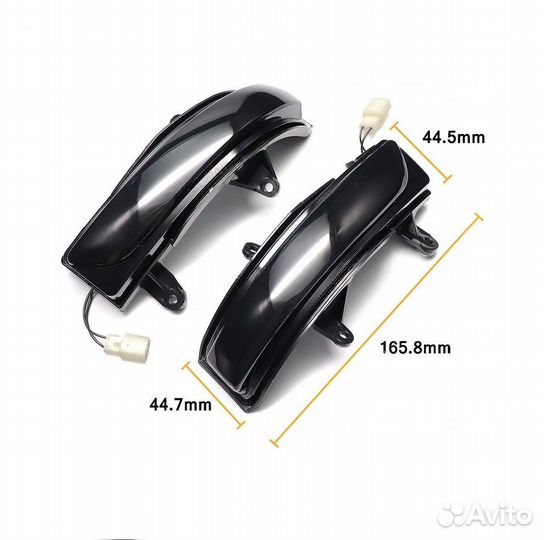 Динамические поворотники на Toyota LC 200 150