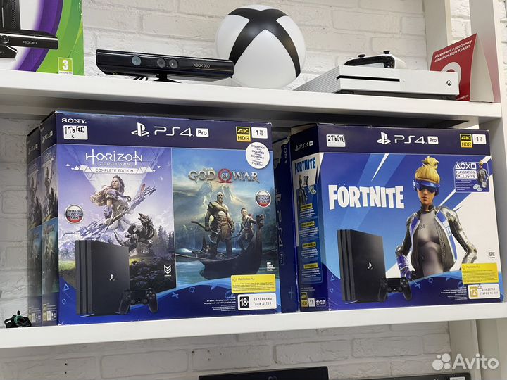 Оригинальные приставки PS4 Slim Pro Xbox