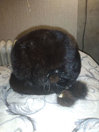 Шапка зимняя меховая женская норка