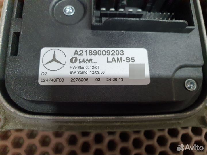 Блок фары Mercedes GL ML W166