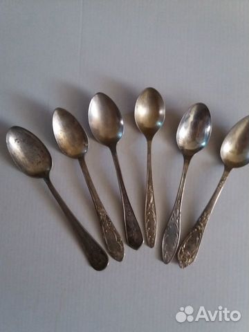 Старинные Мельхиоровые ложки