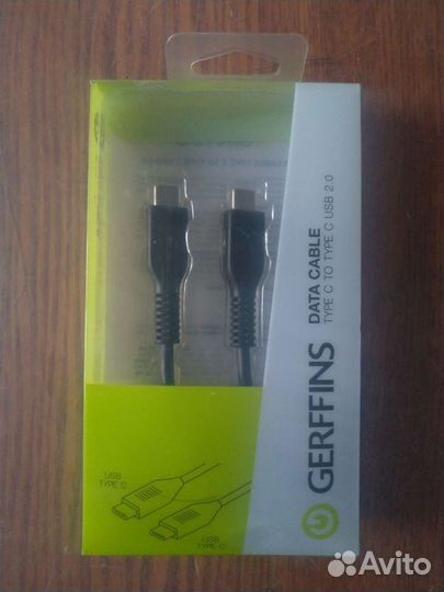 Кабель type C-type C Gerffins