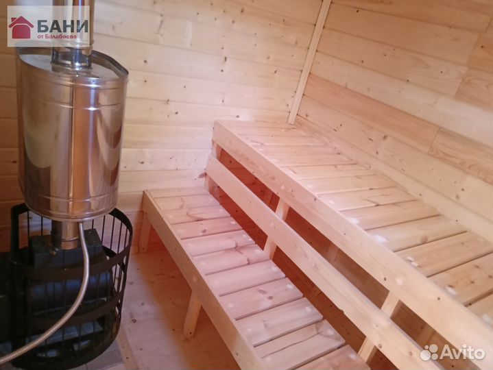 Баня из бруса под ключ