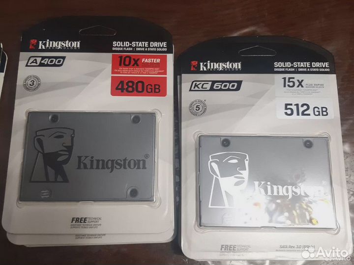 SSD 240/256/480/512 gb + ос