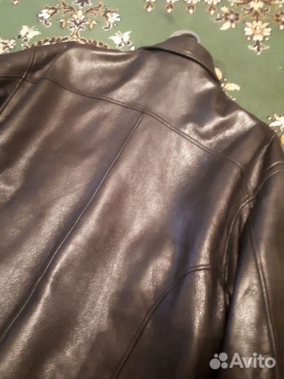 Мужская кожаная куртка 50-52