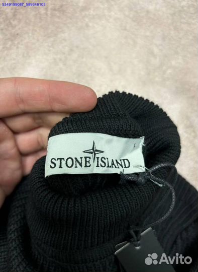 Джемпер Stone island с воротником