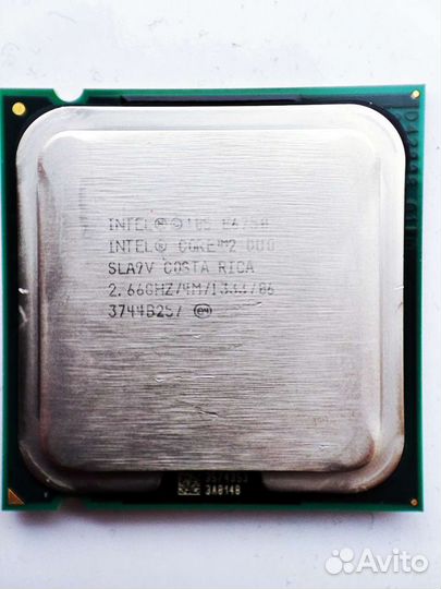 Процессор intel core 2 DUO E6750