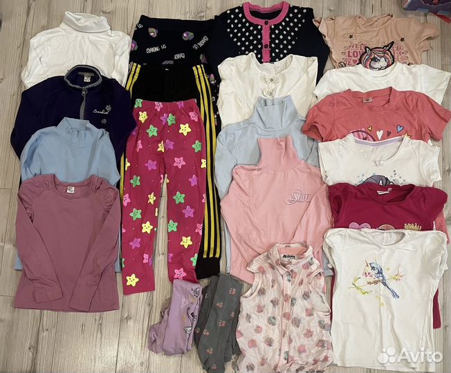 Детская одежда вещи пакетом на девочку