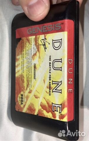 Игра Dune The Battle for Arrakis для Sega genesis