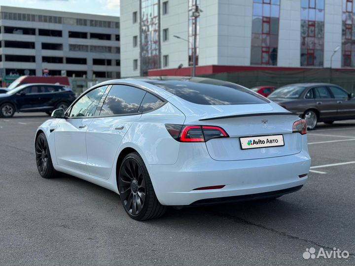 Tesla Model 3 462 л.с. AT, 2021, 71 000 км