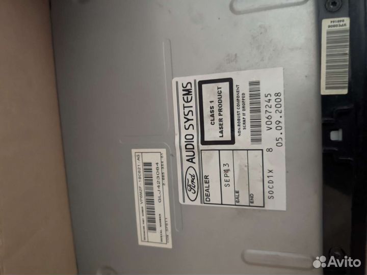 Штатное головное устройство sony на ford focus 2