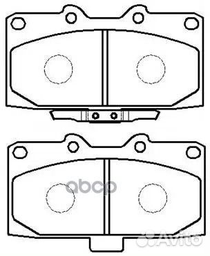 Колодки тормозные дисковые subaru: impreza (WRX