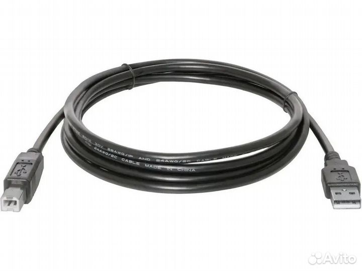 Кабель USB 2.0 - USB Type B для принтера, мфу, ска