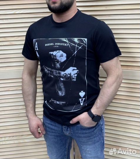 Футболка мужская diesel