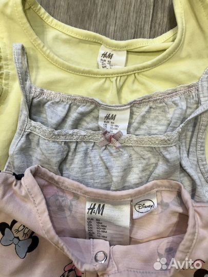 Боди для девочки Н&M /комбинезон/p.86-92