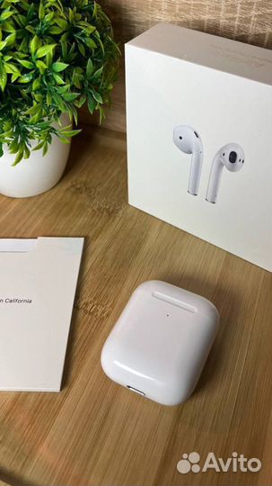 Беспроводные наушники airpods 2