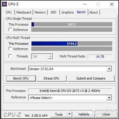 Игровой компьютер intel 2673V3 12/24 RAM 32GB 700W