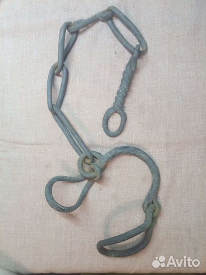 Старинные конные путы. 19 век