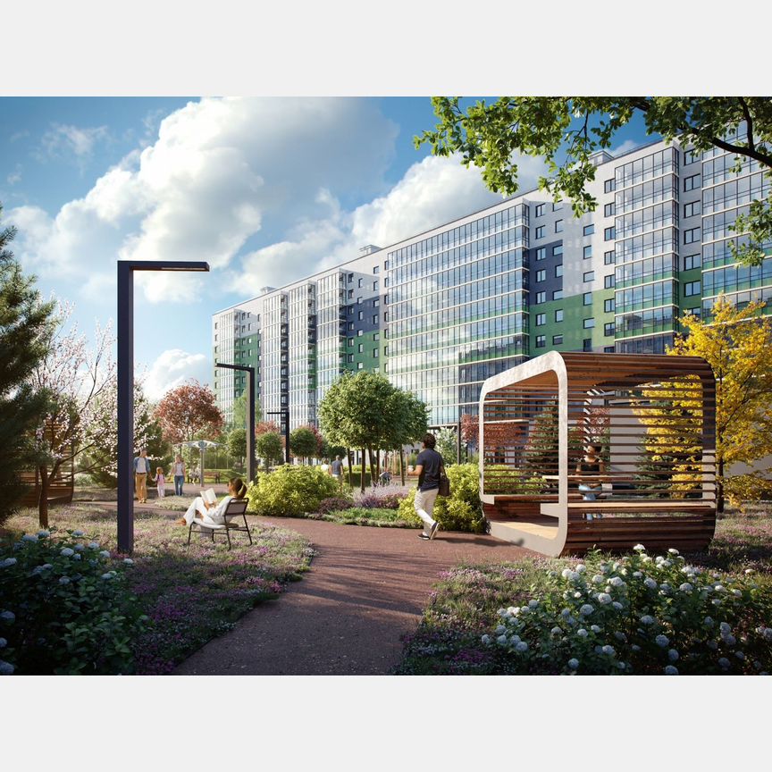 Квартира-студия, 23,4 м², 10/12 эт.