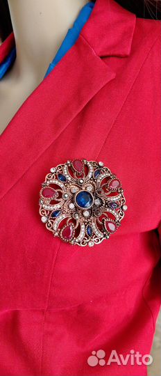 Visson брошь старинная