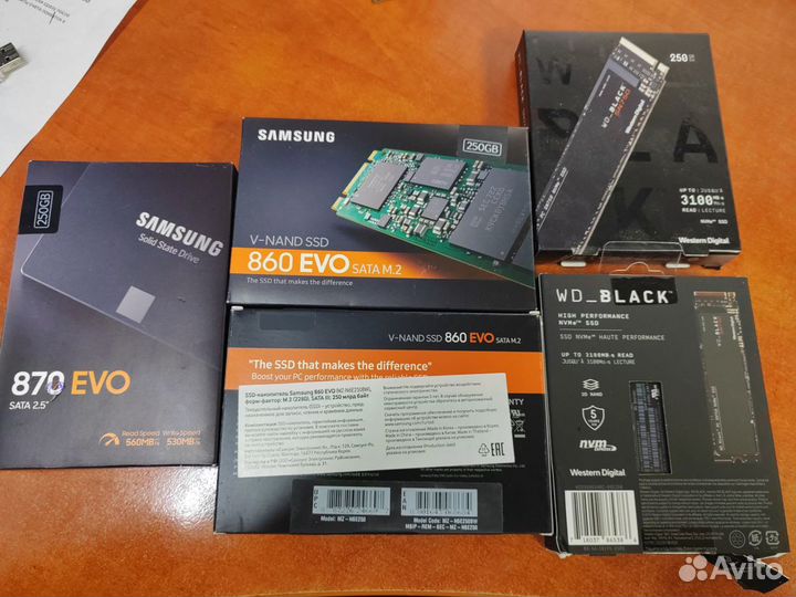 Новые SSD Samsung 250GB