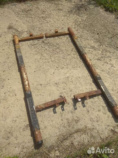 Подножки Шевроле нива