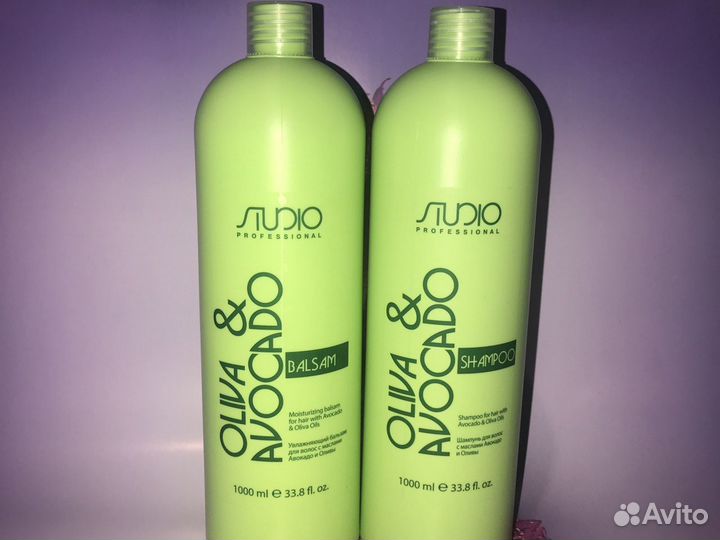 Шампунь и бальзам Олива и Авокадо от Kapous
