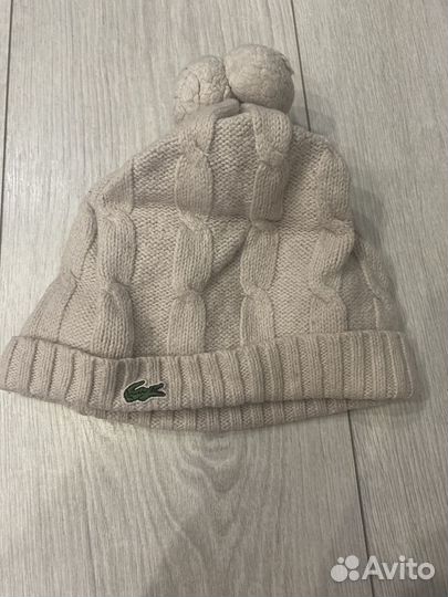 Шапка lacoste женская