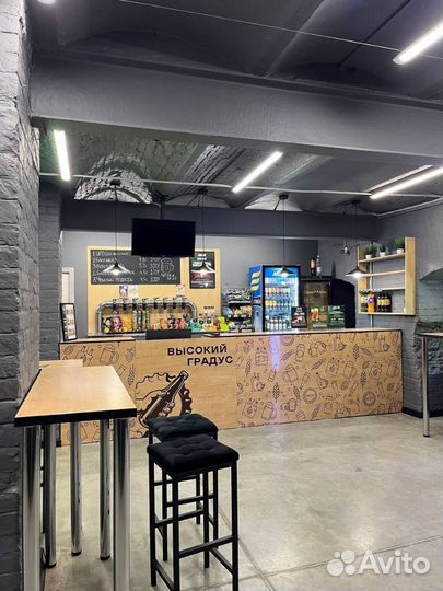 Франшиза 24/7 магазин алкоголя, готовый бизнес бар
