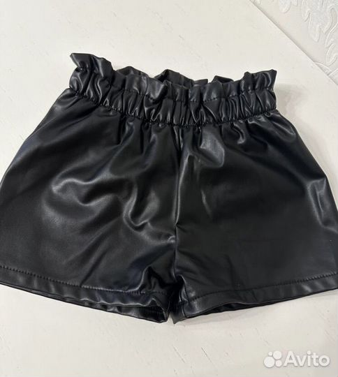 Кожаные шорты