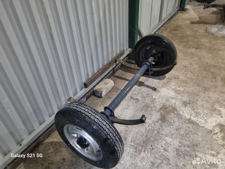 Ось балка на легковой прицеп