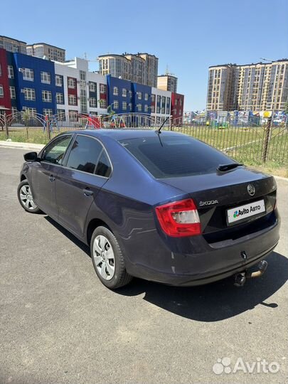 Skoda Rapid 1.6 AT, 2016, 195 000 км